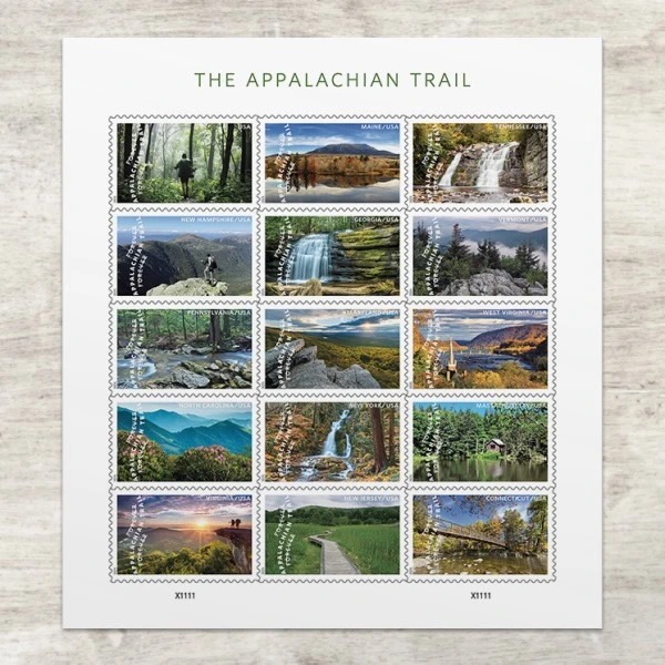 2024 Shaker Design Forever Stamps, Sheet of 12Forever 9.99c|Multiple Stamp Designs