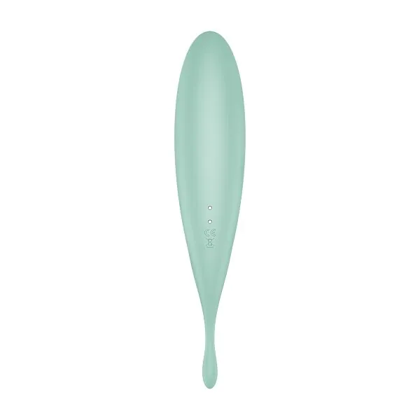 Satisfyer Masażer Twirling Pro Connect App Mint uka