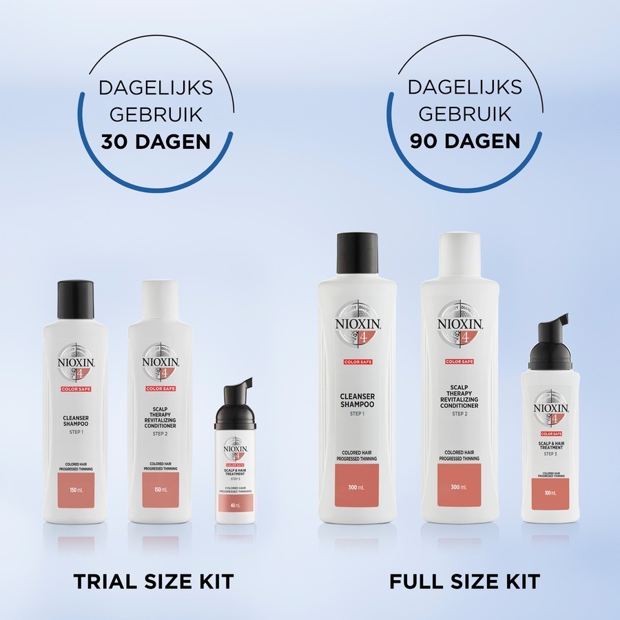 Nioxin šampon za lase System 4 čistilni šampon - 300 ml