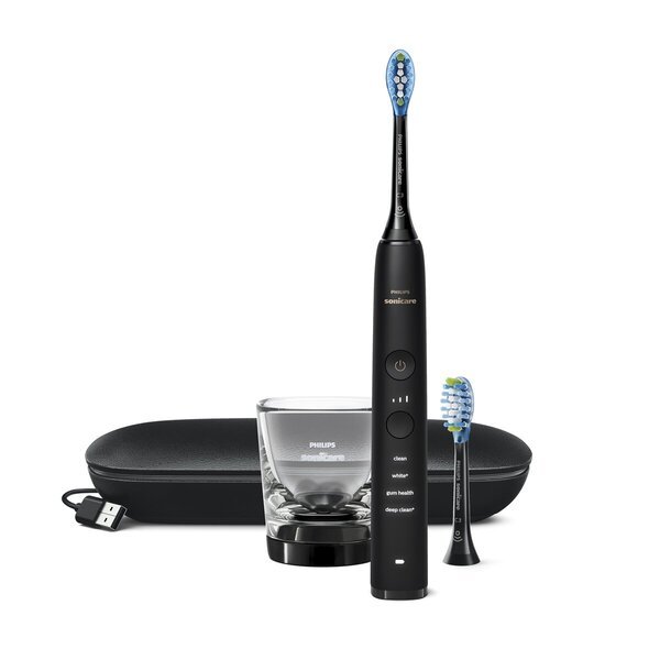 Philips Sonicare 9000 Series DiamondClean električna zobna ščetka črna