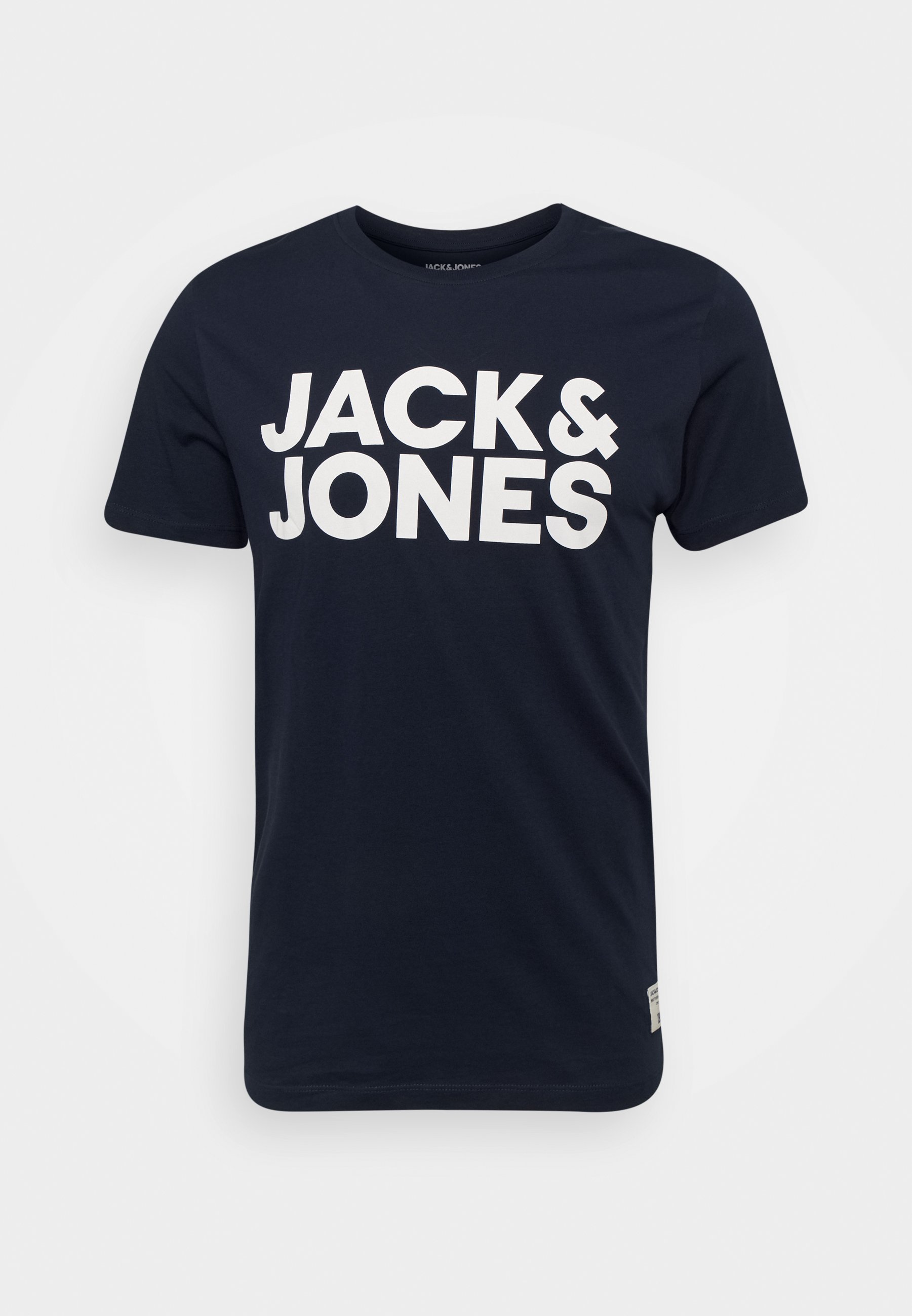Jack & Jones JOR30HISTORY T-shirt met ronde hals, 3 stuks - T-shirt met print - marineblauw/zwart/wit