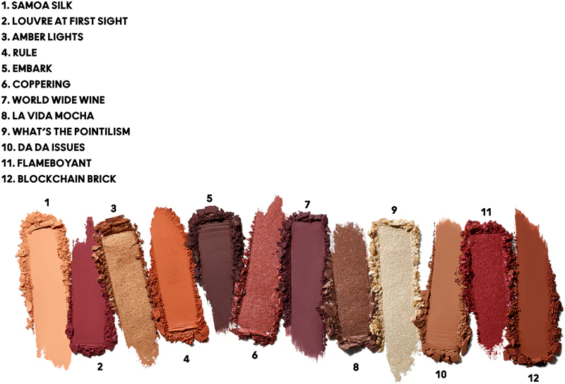 Paleta očních stínů MAC Cosmetics Connect In Colour 12 odstínů cena palety