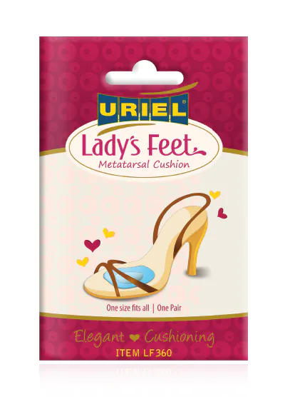 Uriel Lady’s Feet Nakładki Silikonowe Pod Śródstopie