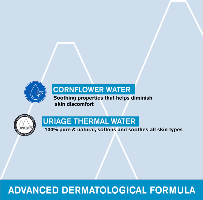 Uriage Eau Thermale Wasserfester Augen-Make-up-Entferner für empfindliche Augen
