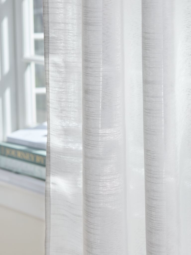 ABRAUR Záves ABRAUR 1x140x300cm sivobiela