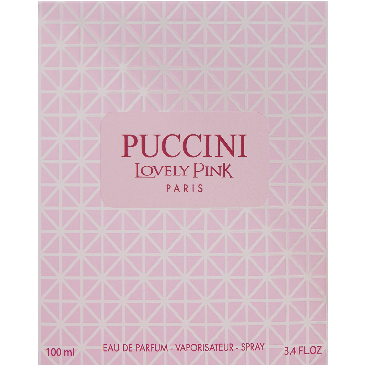 Perfume Puccini Eau de Parfum para mujer 100 ml Lovely Pink