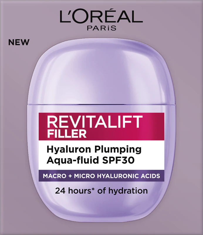 L'Oréal Paris Revitalift Hyaluron Aqua-Fluid Fluid Milk Ochronny FPS 30