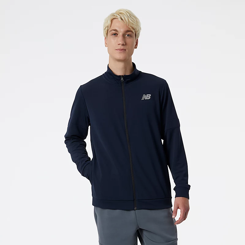 Męska kurtka treningowa NB Tech Knit Track Jacket - ECLIPSE