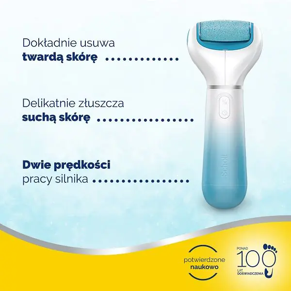 Scholl Velvet Smooth Elektroniczny pilnik do stóp