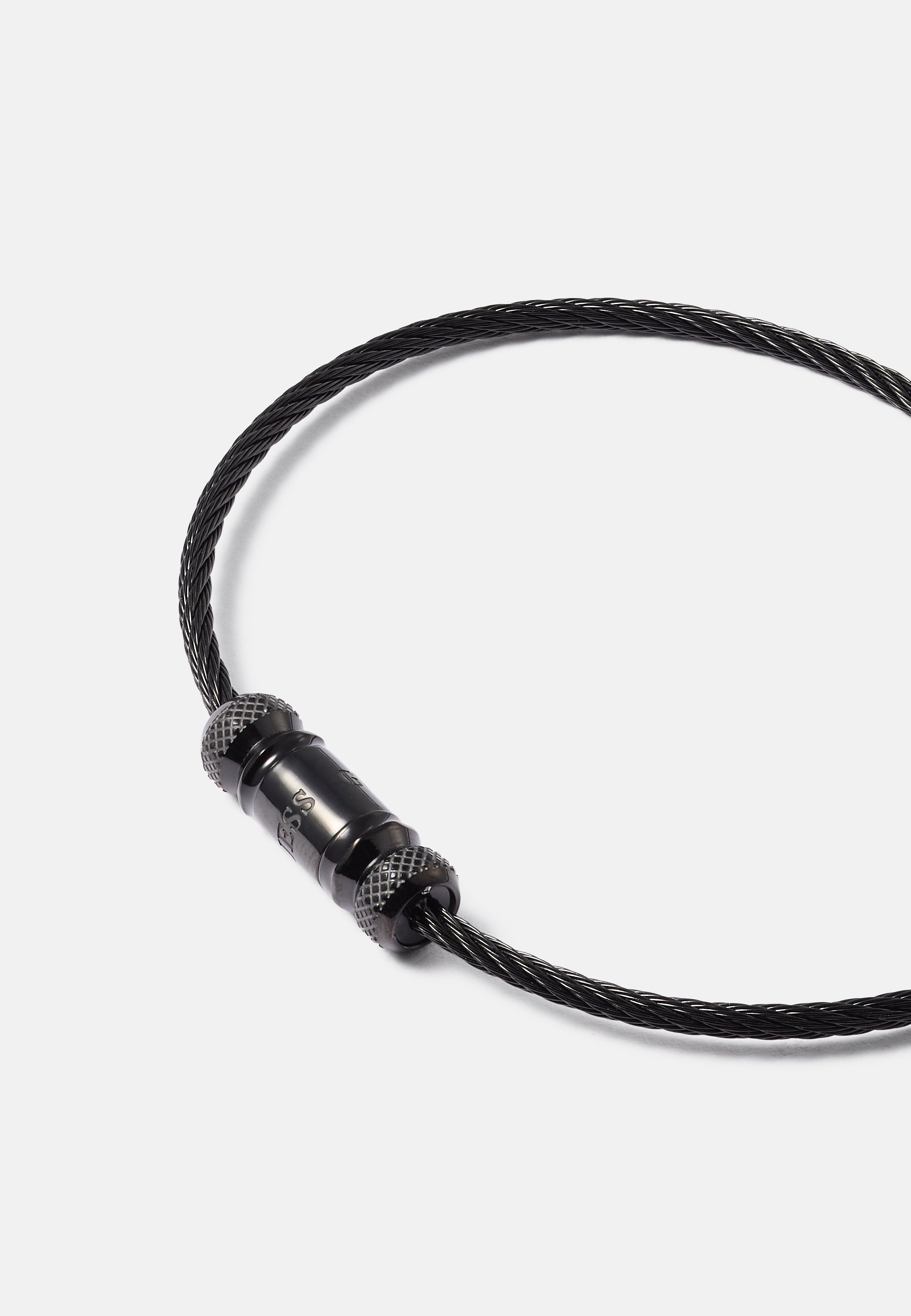 Bracelet Guess EXAGON - noir