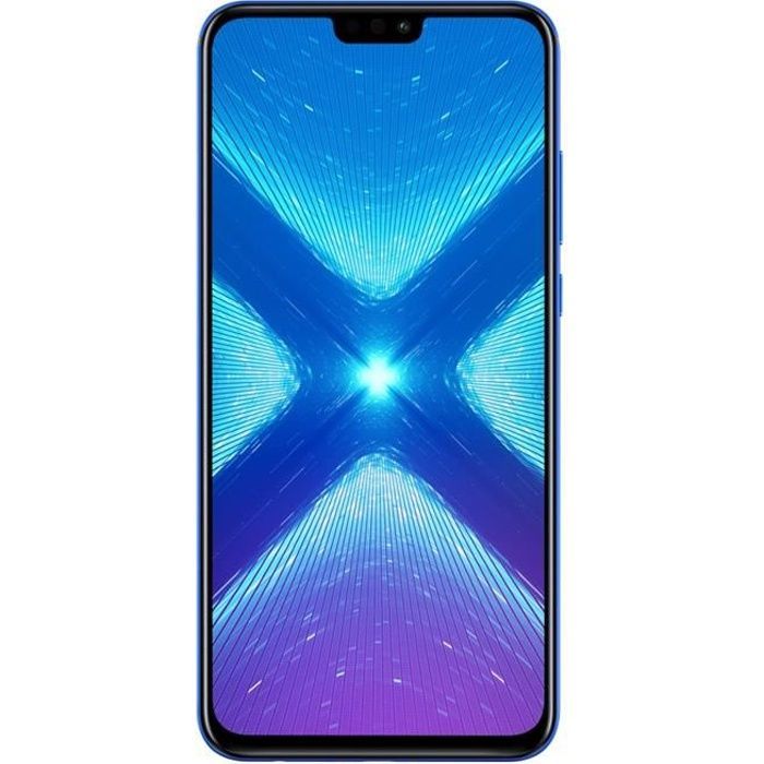 Smartphone HONOR 8X, Azul, 64GB - Tela FHD+ de 6,5