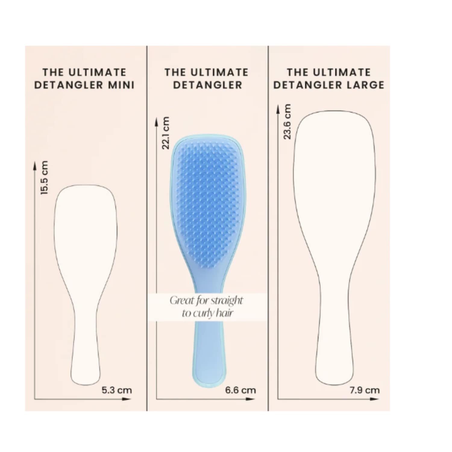 „Tangle Teezer“ šukos, tobulas plaukų šepetys, narcizų ir vėdrynų kvapas – 1 vnt.