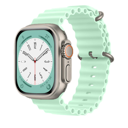 Pasek silikonowy kompatybilny z Apple Watch 42/44/45/49 mm Smartek Smtk-ocean
