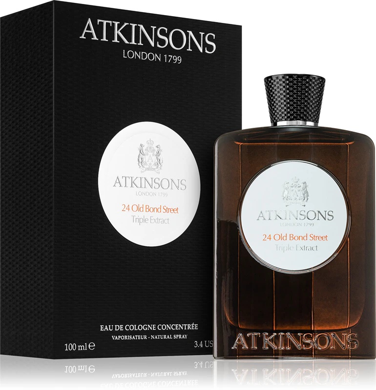 Atkinsons 24 Old Bond Street Triple Extract kolonjska voda unisex