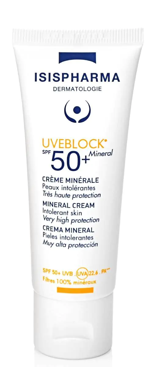 Isispharma Uveblock SPF50+ - Krem mineralny40ml