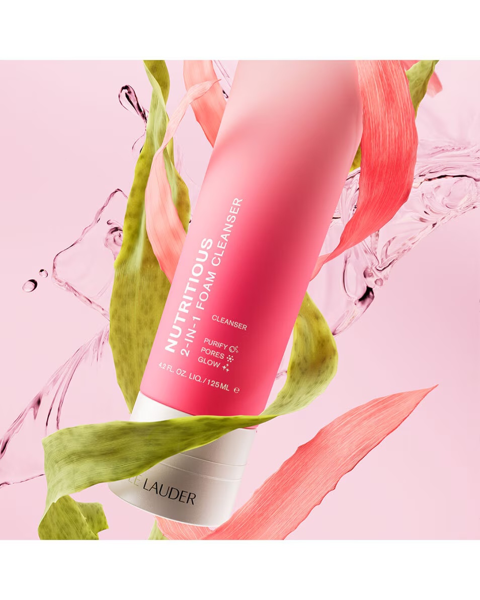 ESTÉE LAUDER NUTRITIOUS SPUMĂ DE CURĂȚARE 2 ÎN 1 - HIDRATEAZĂ ȘI HRĂNEȘTE PIELEA