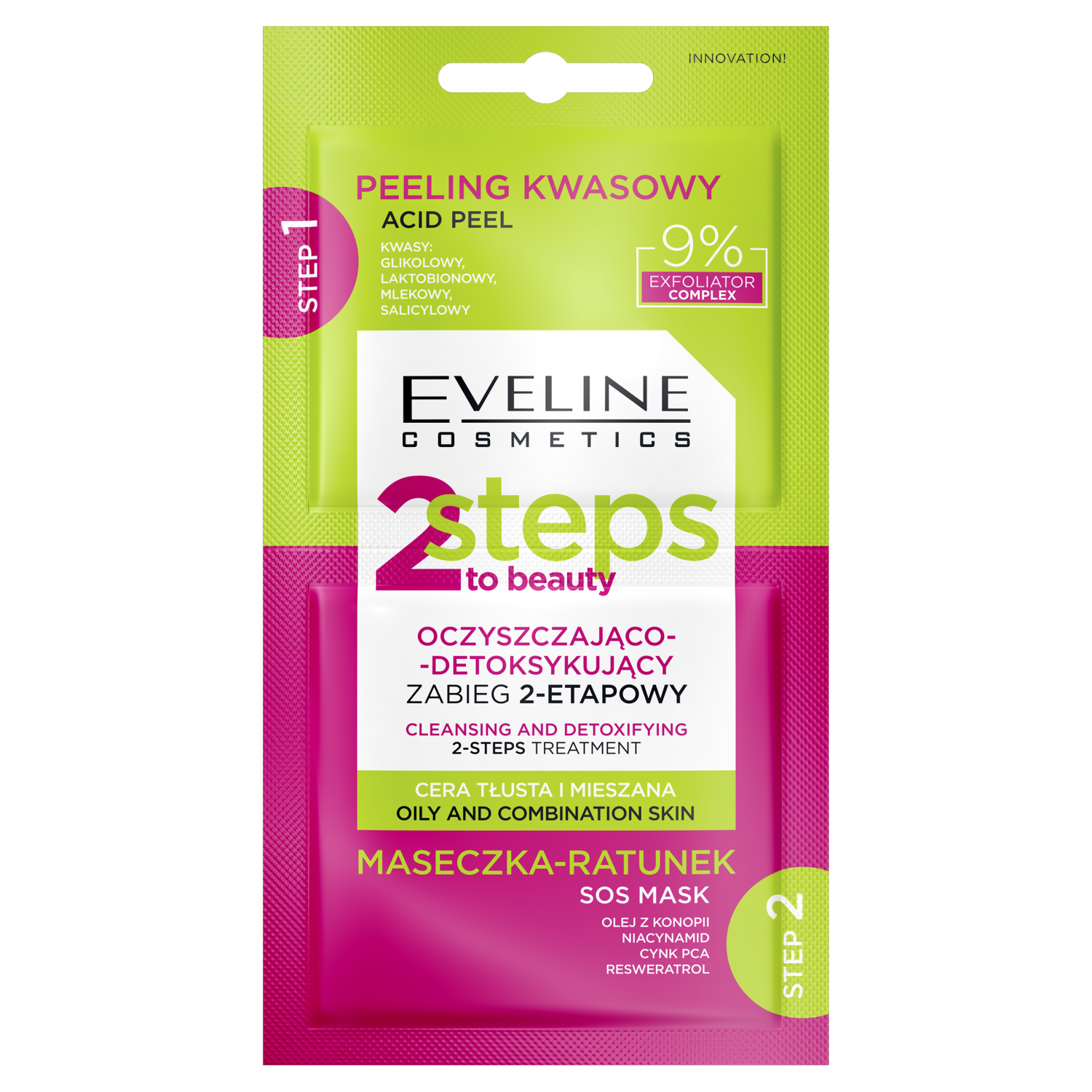 Eveline Cosmetics 2 trin til skønhed