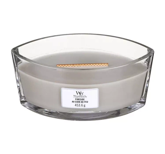 WOODWICK ELLIPSE CANDLE ŚWIECA ZAPACHOWA FIRESIDE 453,6G