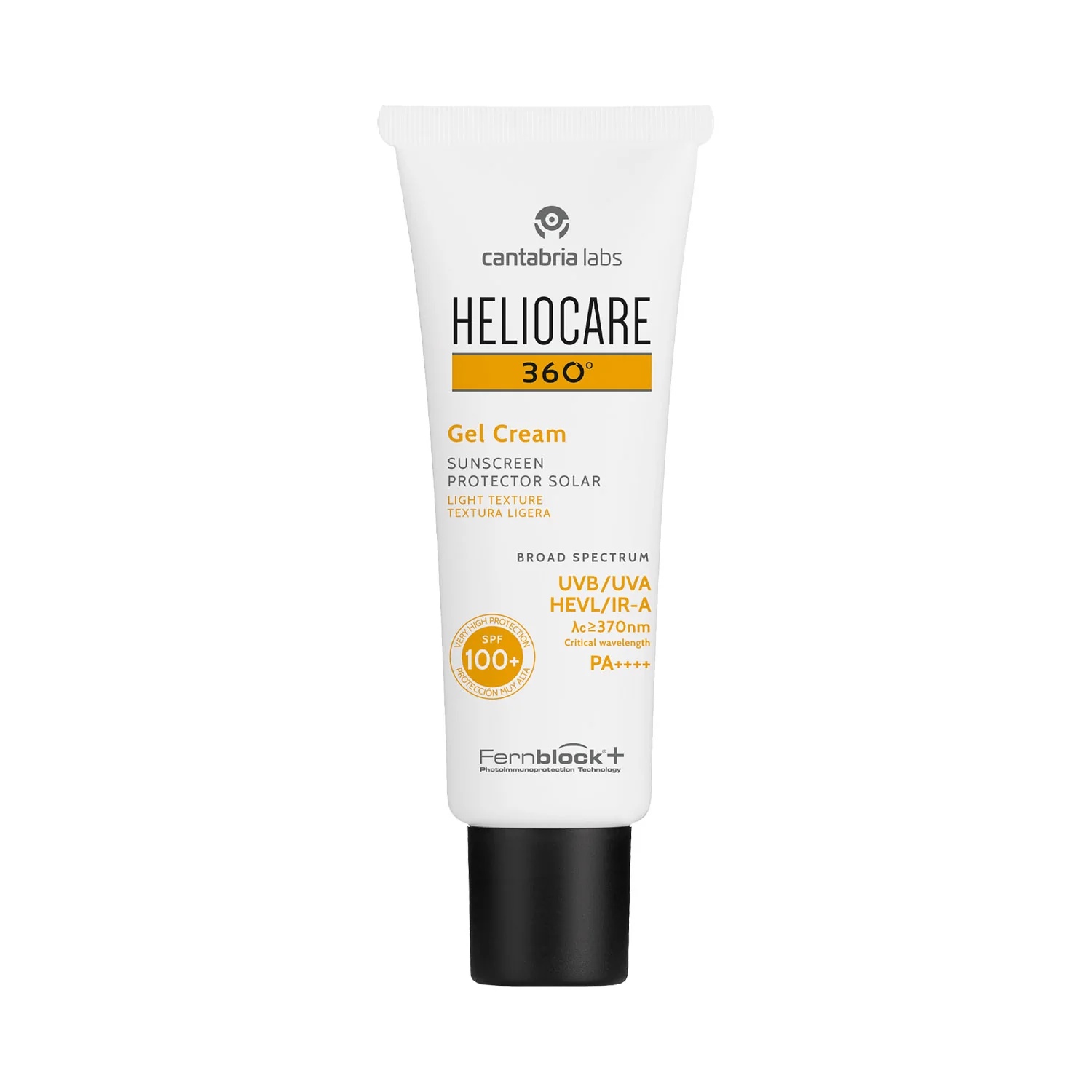 HELIOCARE Heliocare 360 gelcrème SPF 100+ 50 ml Zeer hoge zonbescherming
