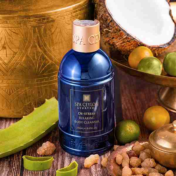 SPA CEYLON De-Stress - Relaxační čisticí gel na tělo - 250 ml