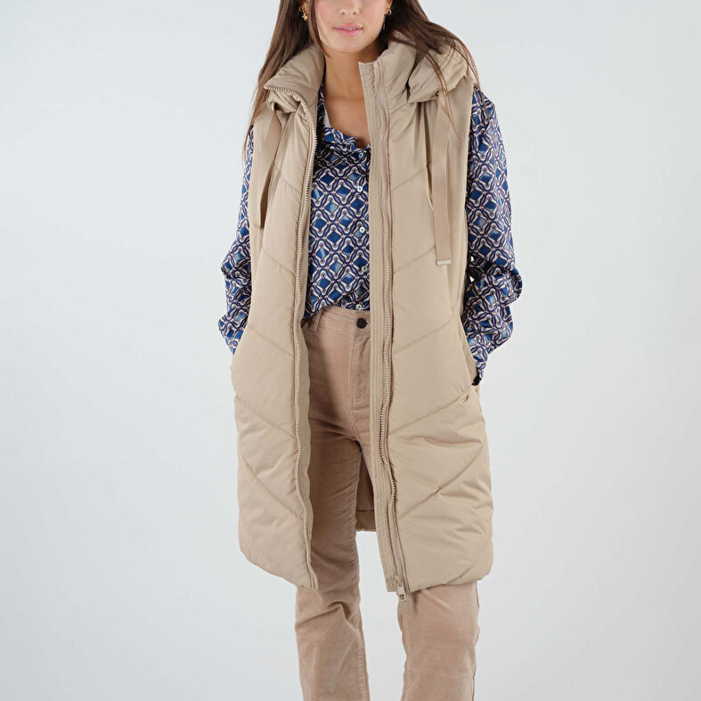  Manteau Femme béžová