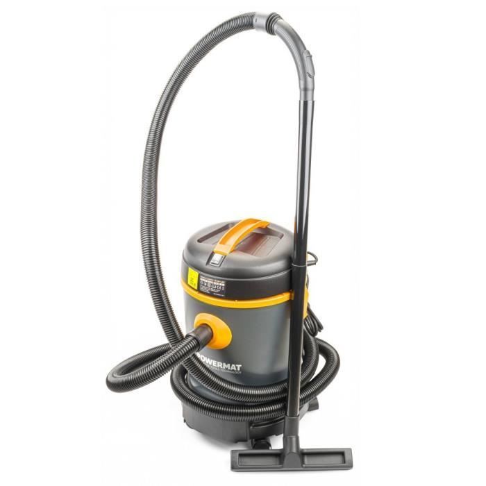 Multifunctionele industriële stofzuiger voor nat en droog gebruik - POWERMAT - 1600 W - Ideaal voor het reinigen van vijvers - 25 L