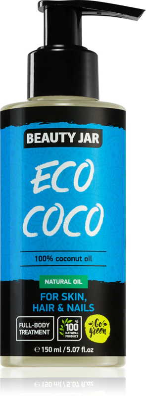 Beauty Jar Eco Coco kokosolie voor lichaam en haar