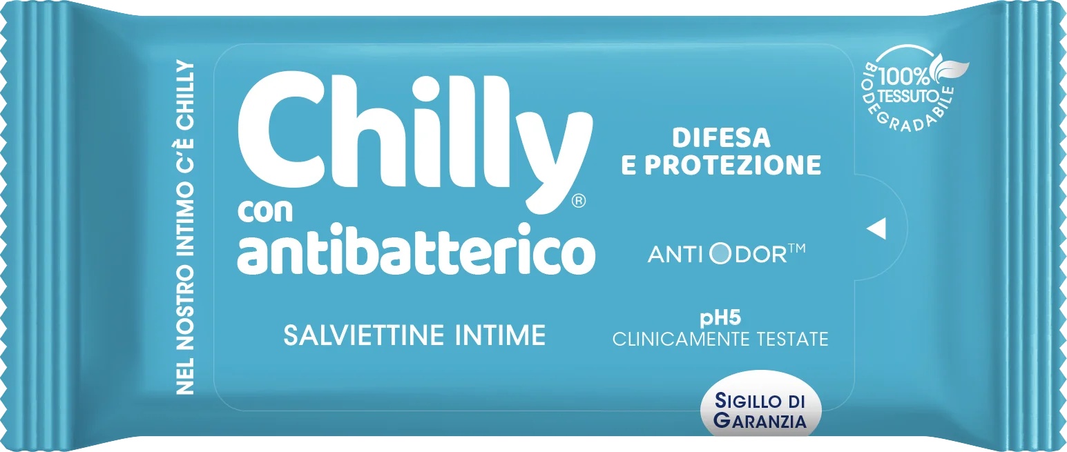 Toallitas íntimas antibacterianas Chilly