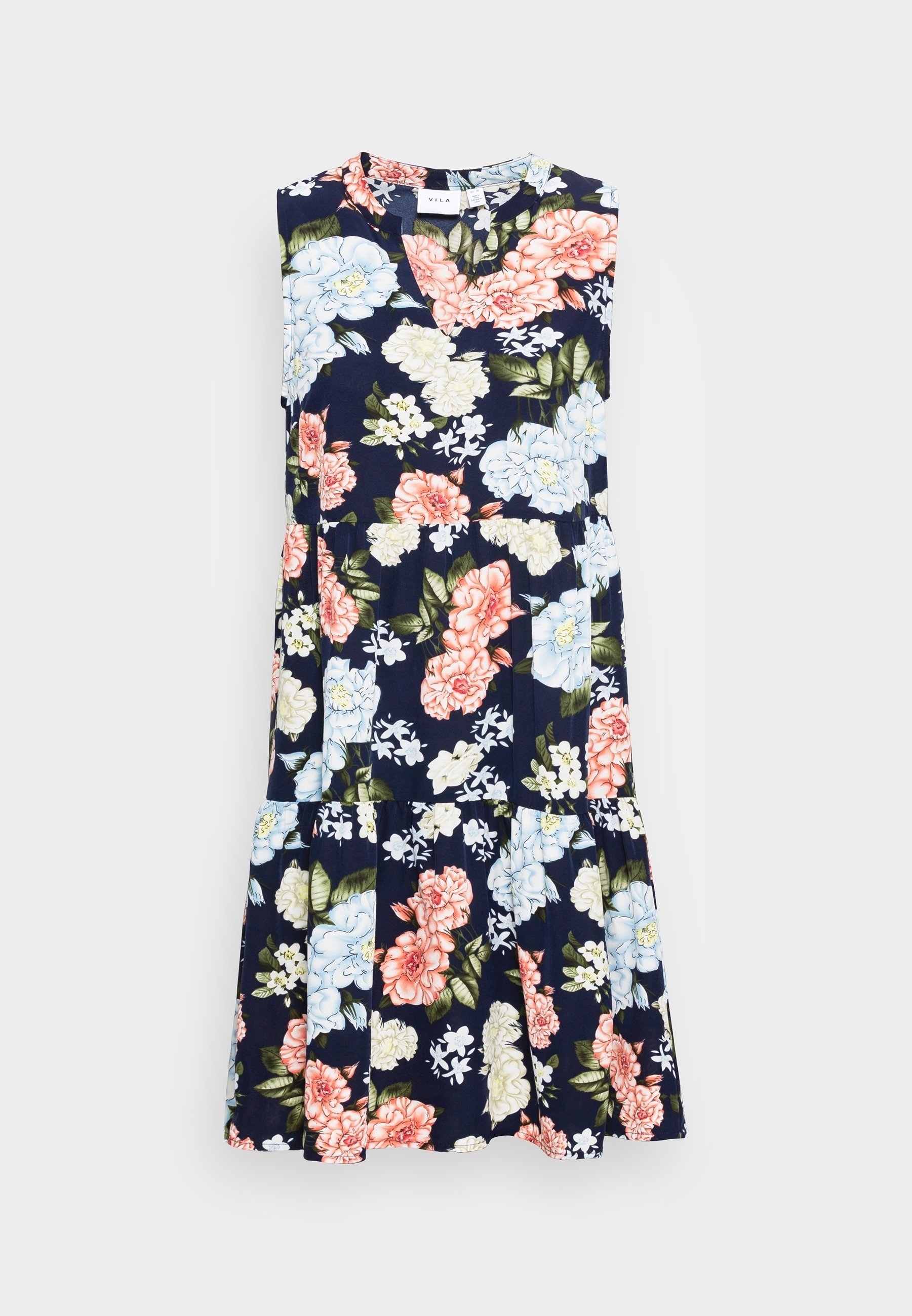 Robe de jour VILA - bleu foncé