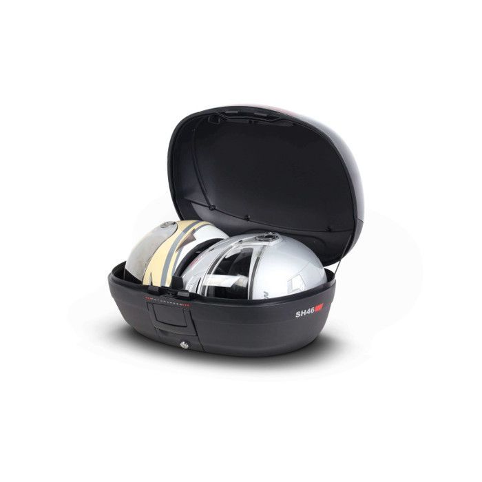 Top case - SHAD - SH46 - Noir - 46 litres - Platine de fixation incluse