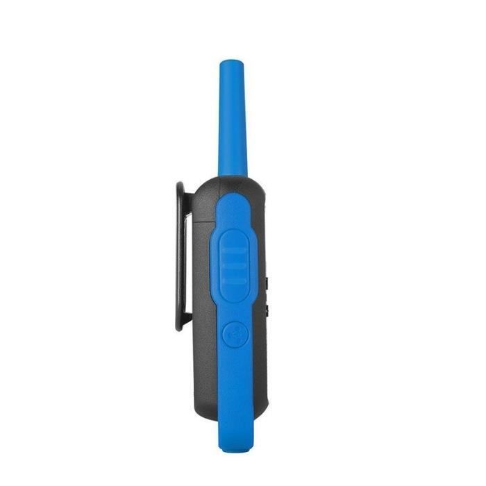 Talkie Walkie Radios MOTOROLA T62 PMR446 - Sans licence - Couplage simplifié - Bleu