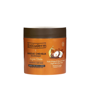 Evoluderm Argan Divin ravitseva hiusnaamio 500 ml 500 ml