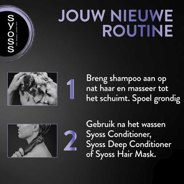 Syoss Blonde & Silver Purple Shampoo<br>440ml