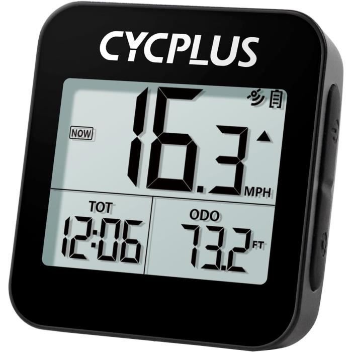 GPS Bike Computer - CYCPLUS - G1 - IPX6 Waterproof - Speed, Distance, Time