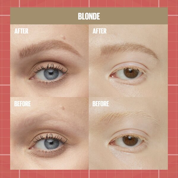 Оловка и гел за обрве „Maybelline New York Build-A-Brow“ у нијанси 250 Blonde