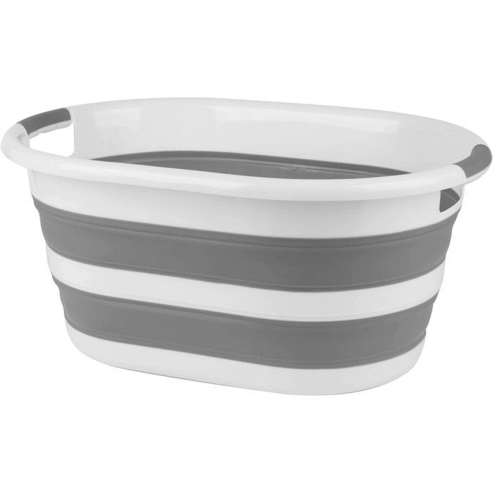 Cestas de ropa - Oferta de lavandería - Plástico - Blanco