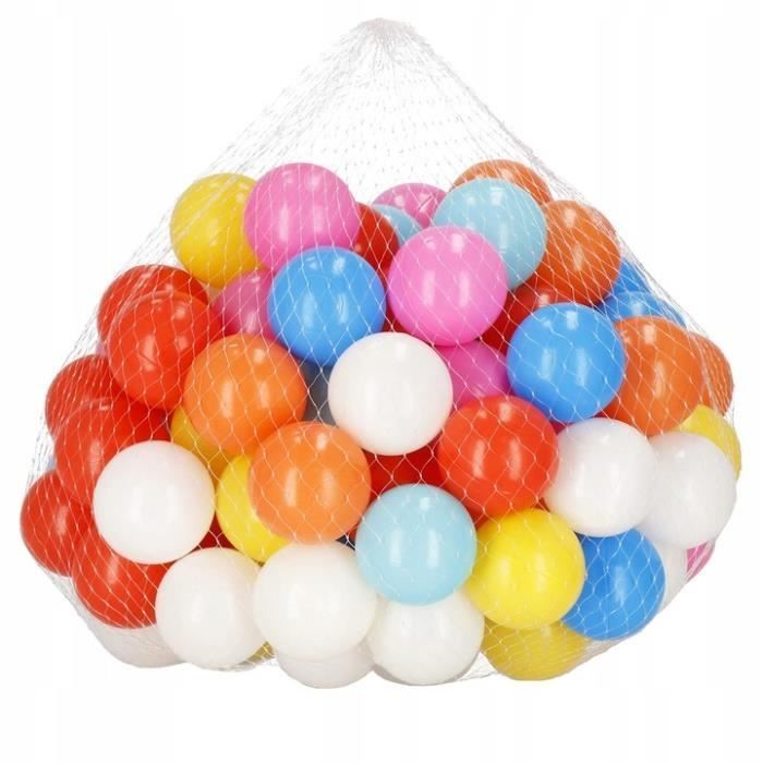 Set di palline colorate Springos® per bambini - 100 pezzi - Diametro 6 cm - PE - Senza BPA
