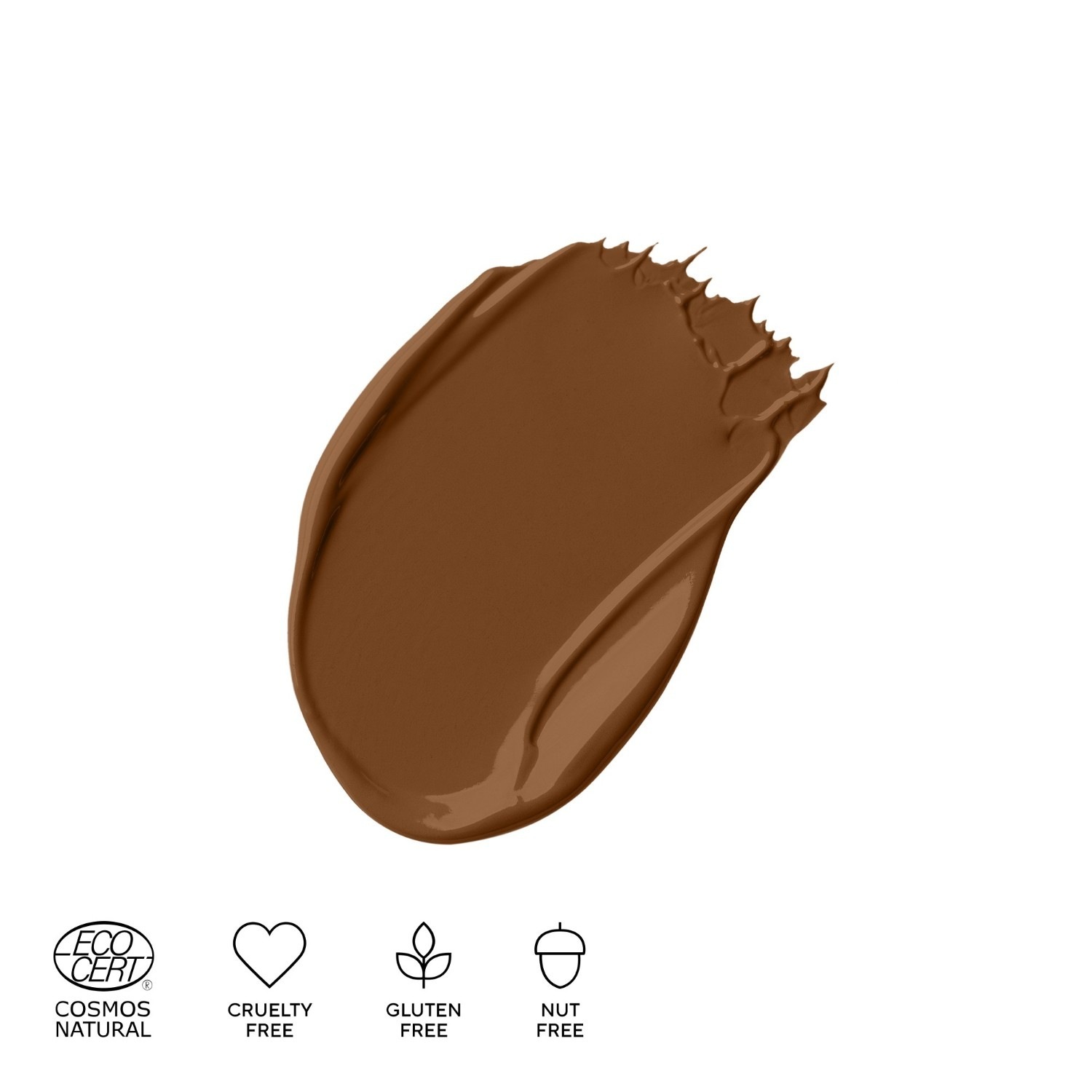 MÁDARA Foundation SKINONYM Semi-Matte Peptide Foundation, Nr. 15 AKMENS - 30 ml