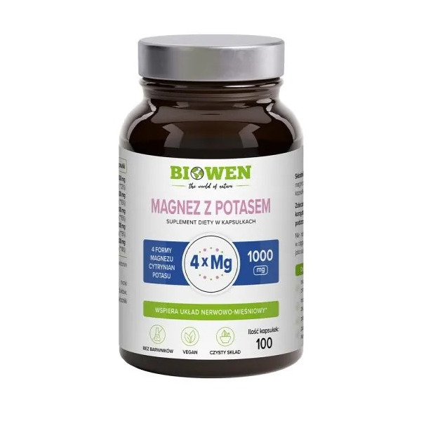 Biowen Magnesium kaliumilla