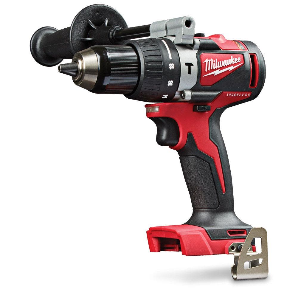 Parafusadeira de impacto MILWAUKEE 18 V sem escova, 13 mm, M18BLPD2-0