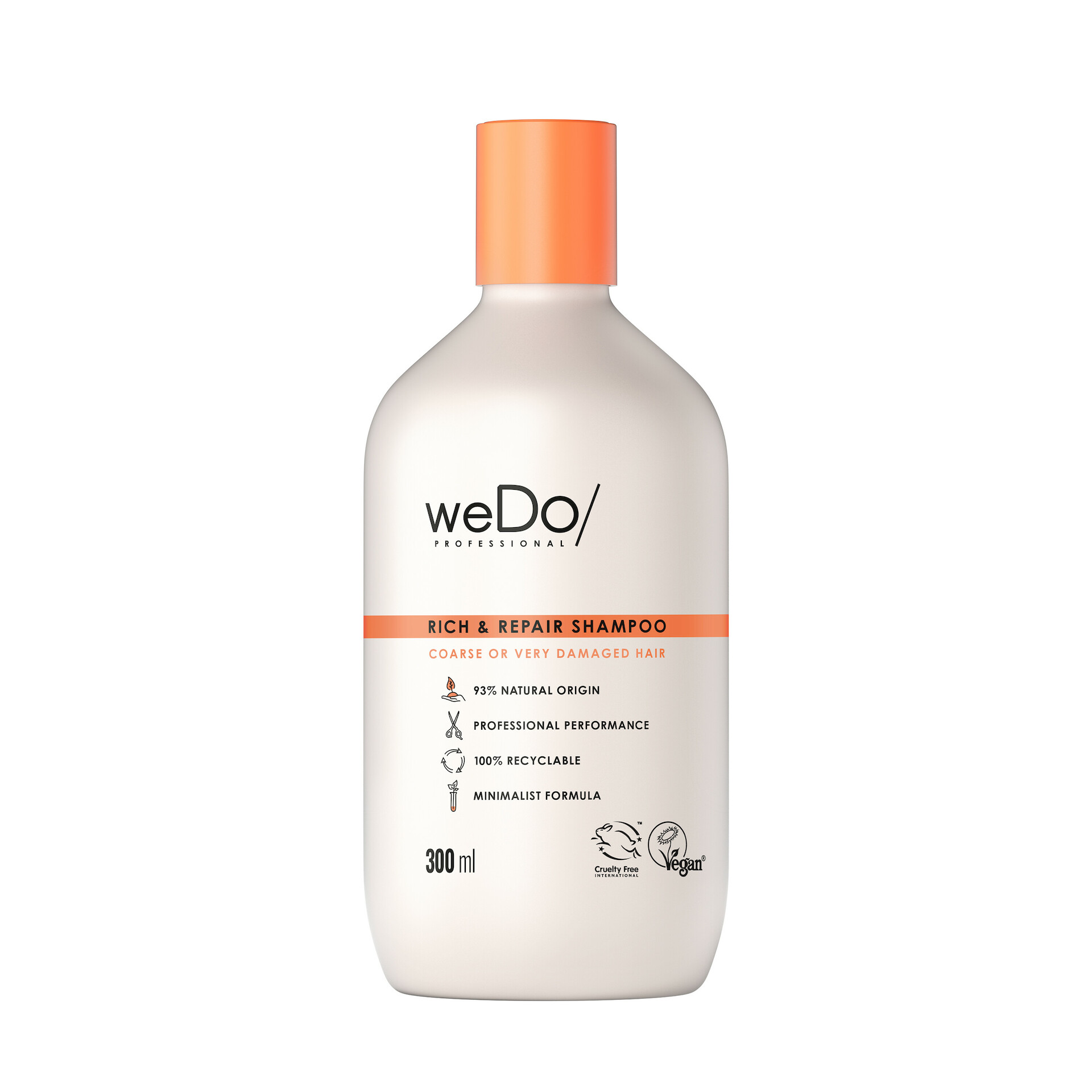 Regeneráló sampon 300 ml - weDo Professional