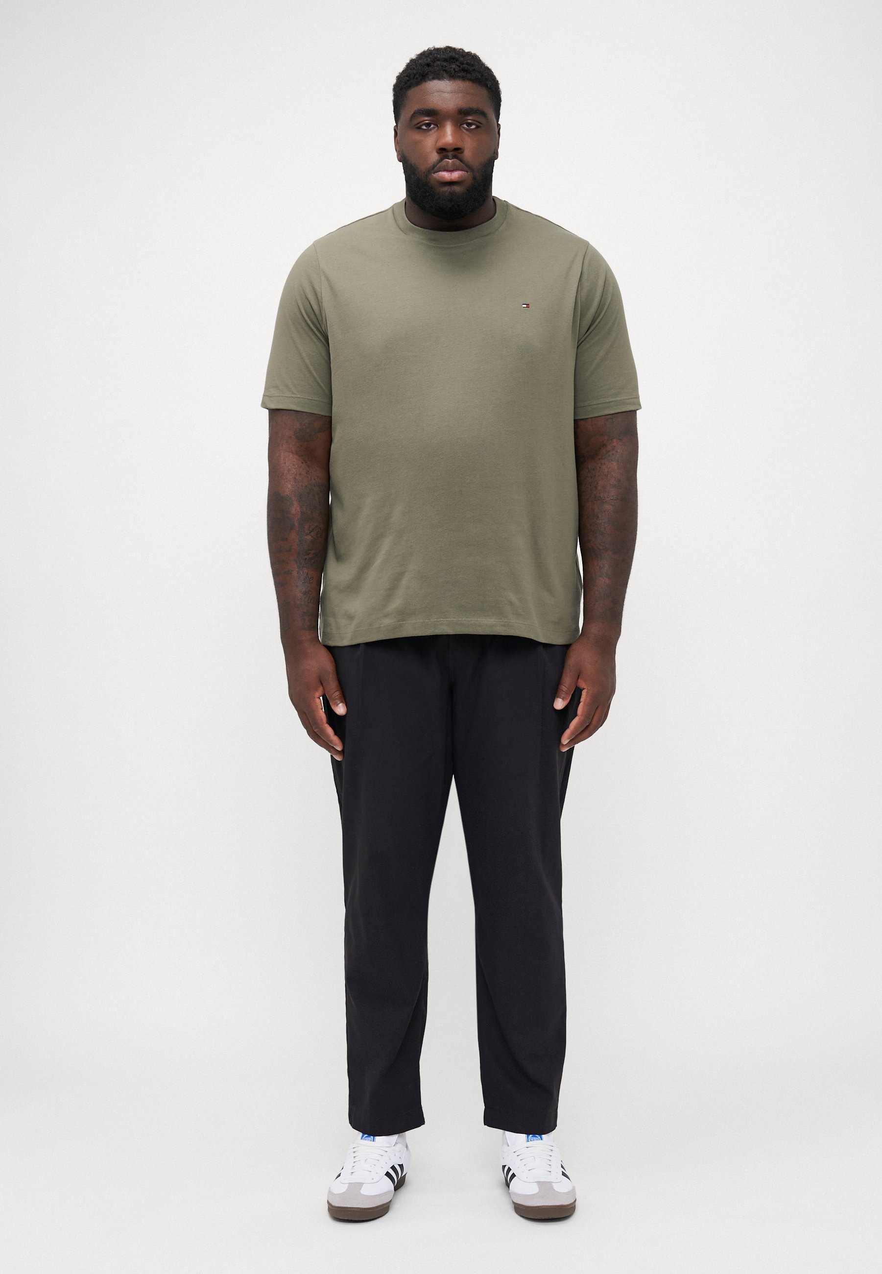 Tommy Hilfiger SEASONAL SOLID TEE - Basic T-shirt - groen