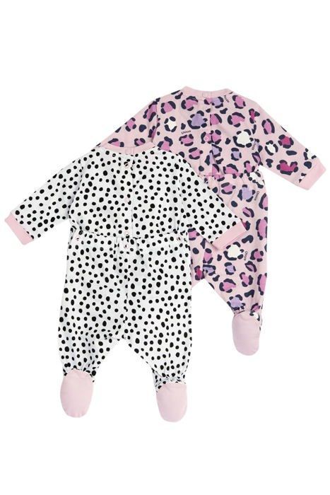 Chicco Textile Set: Cotton Footed Romper, Unisex Baby