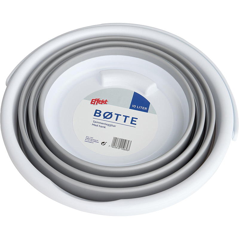 Tehokas ämpäri 10 l, kokoontaitettava, Power