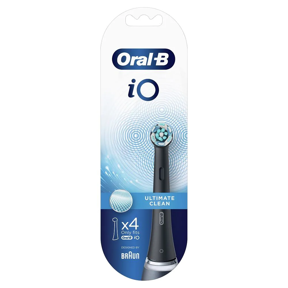 Oral-B Io Końcówki do Szczoteczki Ultimate Clean Black