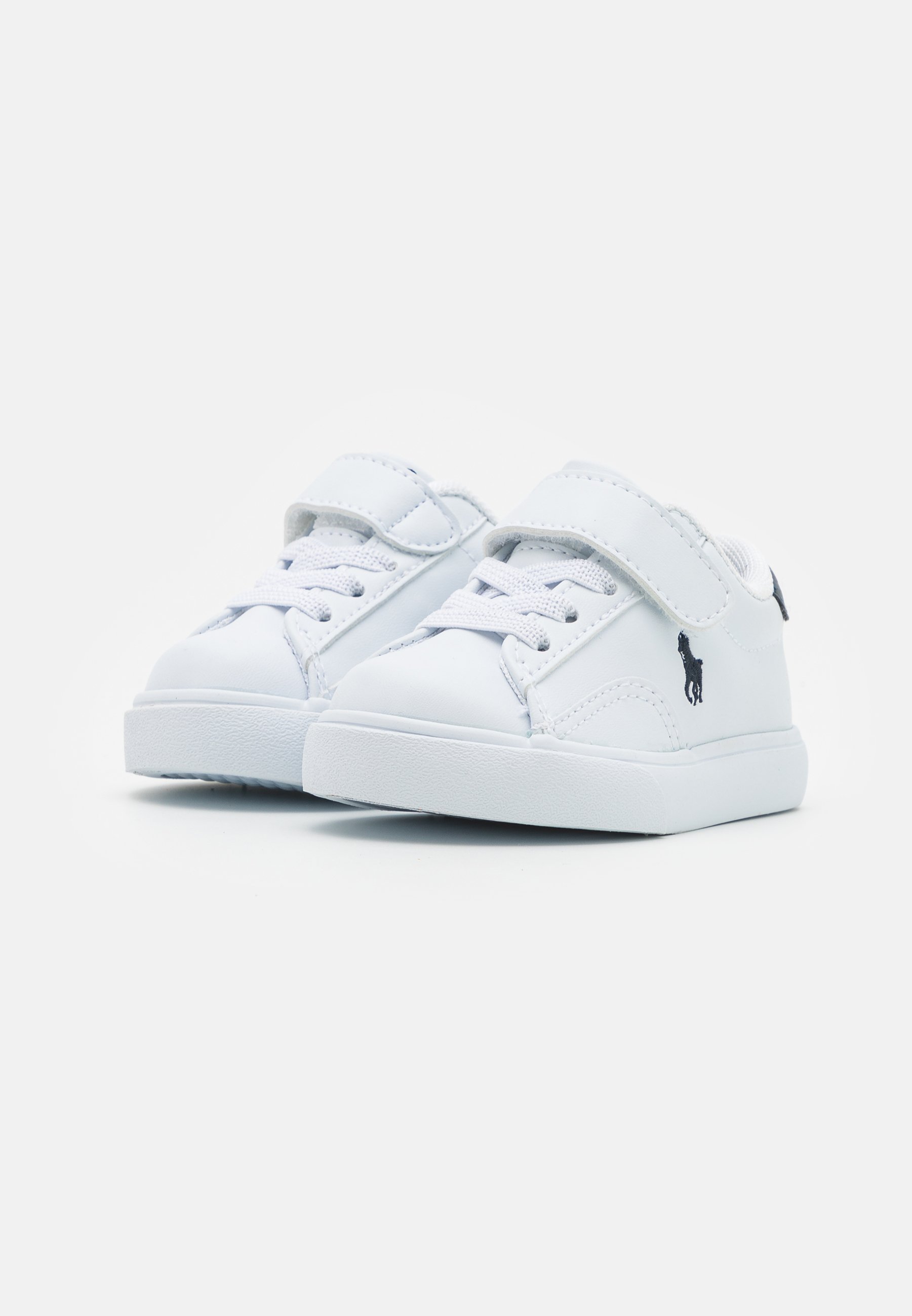 Polo Ralph Lauren THERON UNISEX - Sneakers - wit/marineblauw