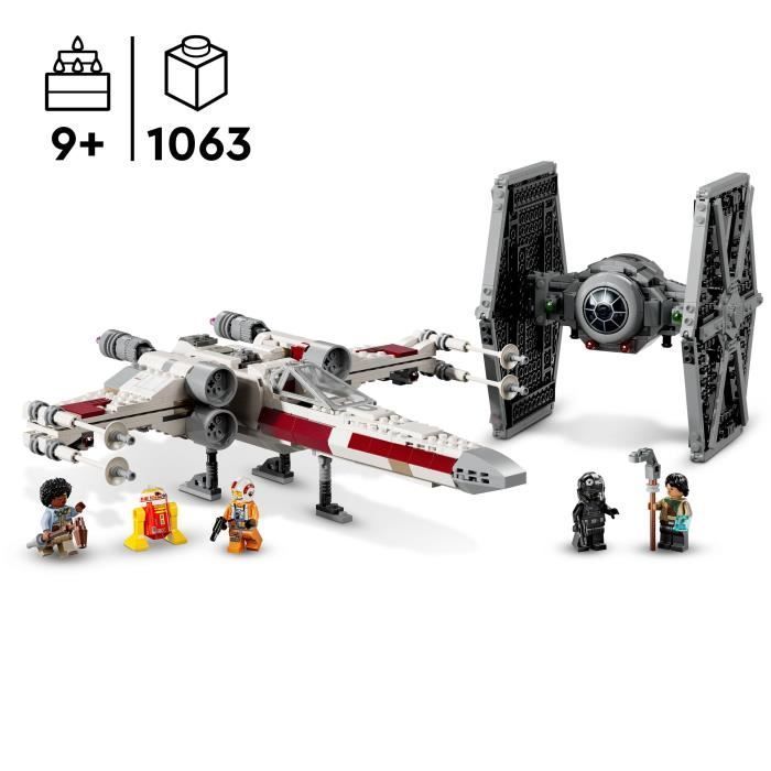 LEGO® Star Wars 75393 Combined TIE Fighter and X-Wing Model Kit