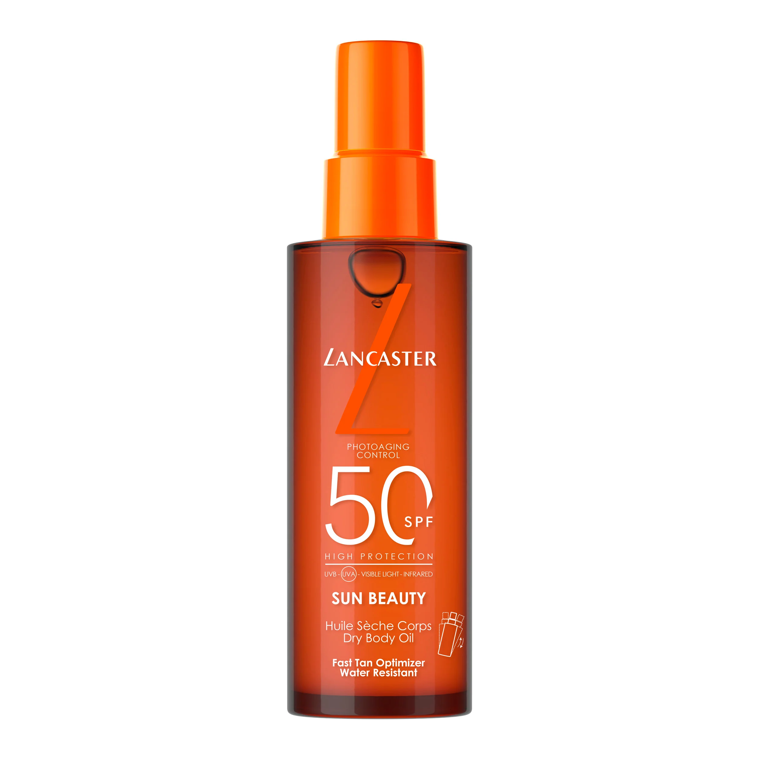 Sun Beauty Satin Dry Oil SPF50 - Olio solare corpo alta prot.