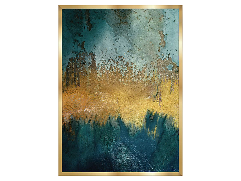 Obraz Gold Cyan 2 50x70 cm