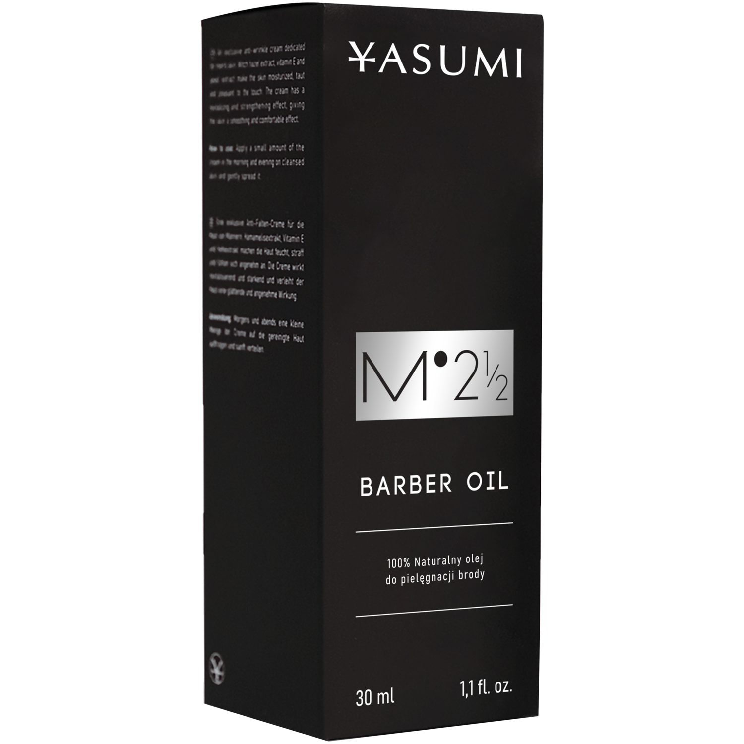 Ulei de barbă și mustață Yasumi 30ml M2 1/2 Men